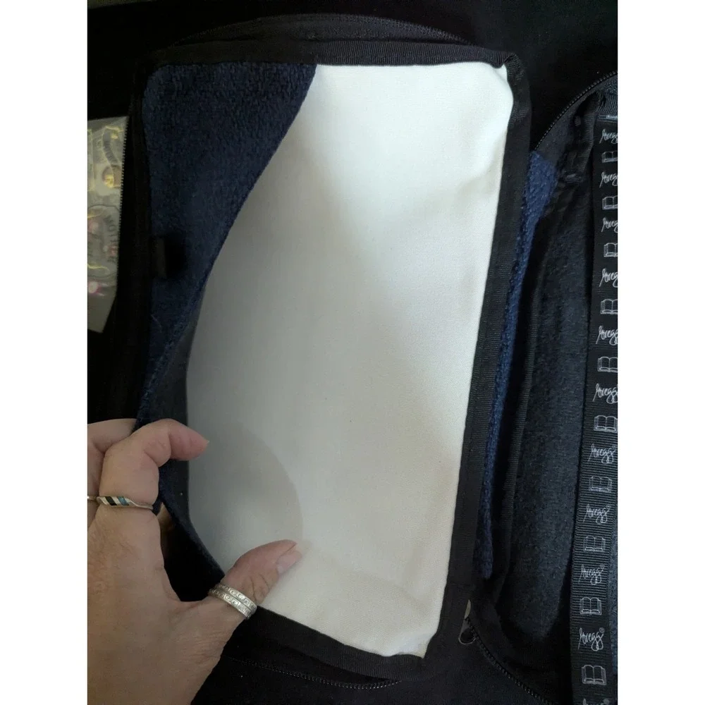 Gregg XL fabric‎ bible cover case ENTER HIS GATES with THANKSGIVING Psalm 100:4